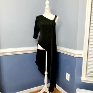 Zara Asymmetric one shoulder top